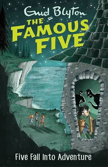 Five Fall Into Adventure english Novel by Enid Blyton