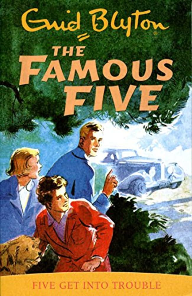 Five Get Into Trouble english Novel by Enid Blyton