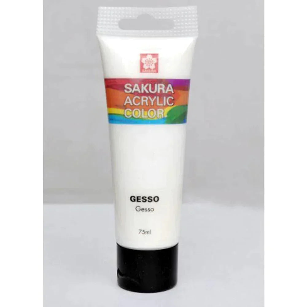 Sakura Acrylic Gesso – 75ml Tube