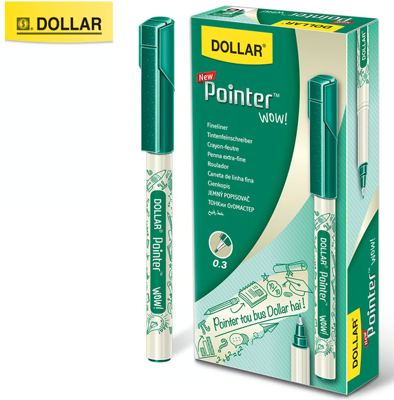Dollar Pointers Blue & Black 12pcs