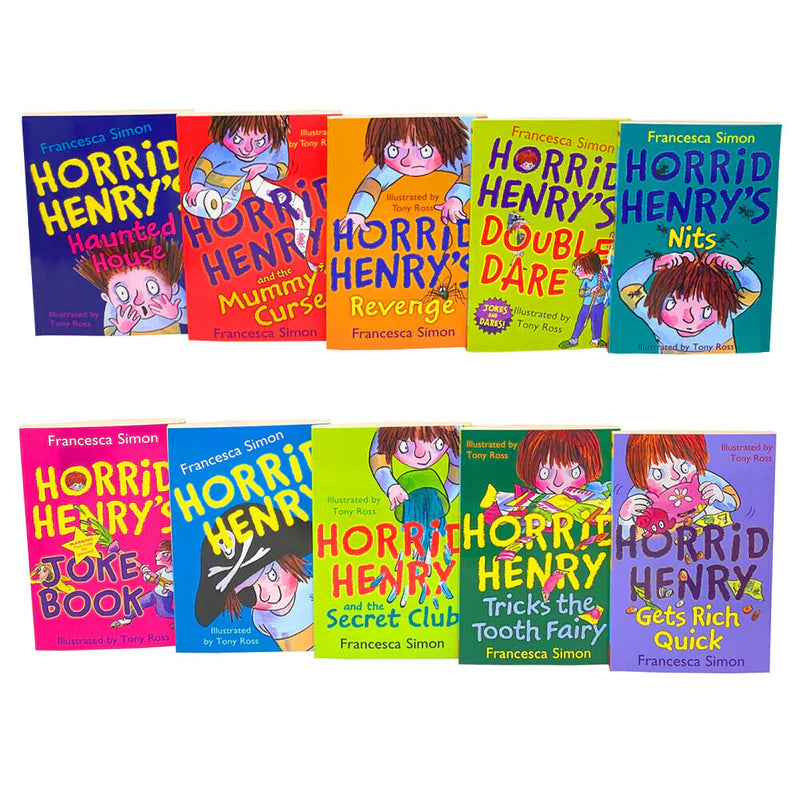 Horrid Henry set pack of 10 books