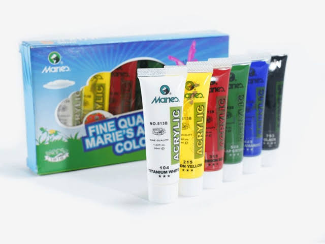 Maries Acrylic Paint – Pack of 6 – 30ml