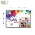 Sketch Book – A4 & A3 Size – 250g Paper | For Acrylic & Watercolor