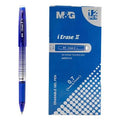M&G iErase Retractable Gel Pen – 0.5mm blue