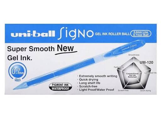 Uniball Signo Gel Pen – Blue