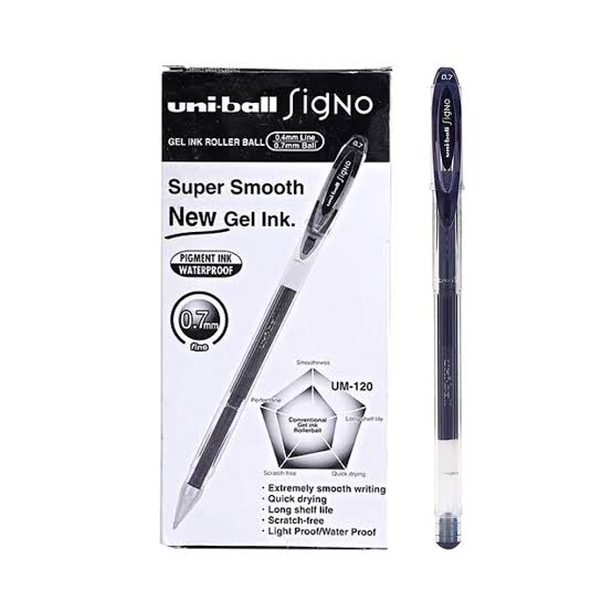 Uniball Signo Gel Pen – Black
