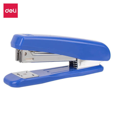 Deli E0306 Half Strip Stapler (25 Sheets, 24/6 & 26/6)