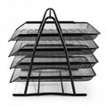 4-Tier Letter Tray Organizer – Desktop Document Holder