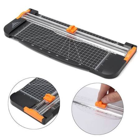 A4 Rotary Paper & Photo Trimmer – Precision Guillotine Cutter