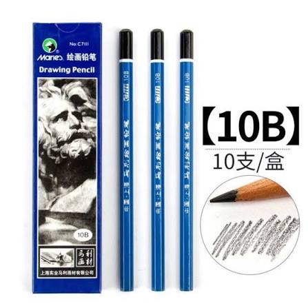 Maries Drawing Pencils – 10B (Pack of 6)