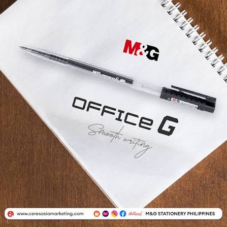 M&G Office Gel Pen 0.5mm Smooth Writing Black