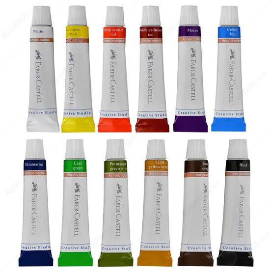 Faber-Castell Acrylic Paints Set of 12