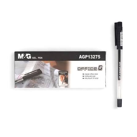 M&G Office Gel Pen 0.5mm Smooth Writing Black