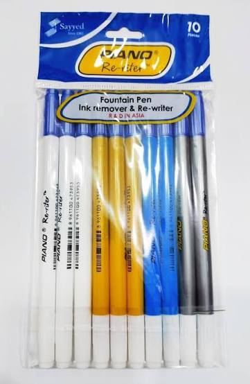 Piano Ink Remover & Re-Writer 10 Pcs Pack