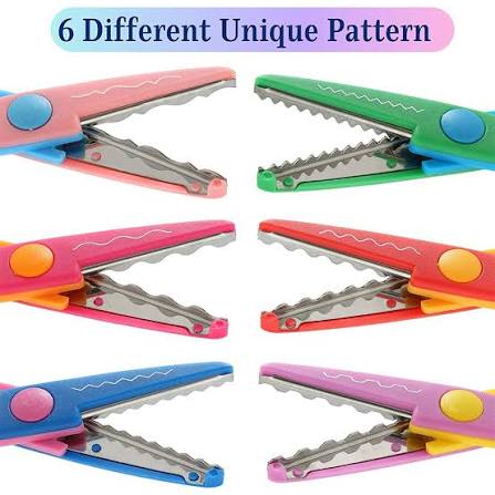 Zig Zag Scissors – Pack of 6
