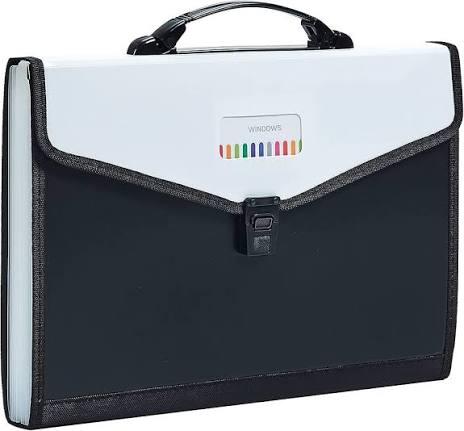 Expanding Bag File Folder – 13 Section Pockets