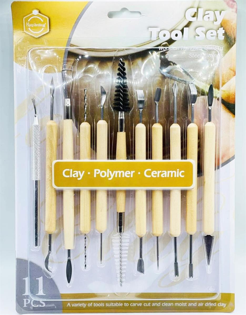 Keep Smiling E0380 Clay Tool 11 Pcs Set