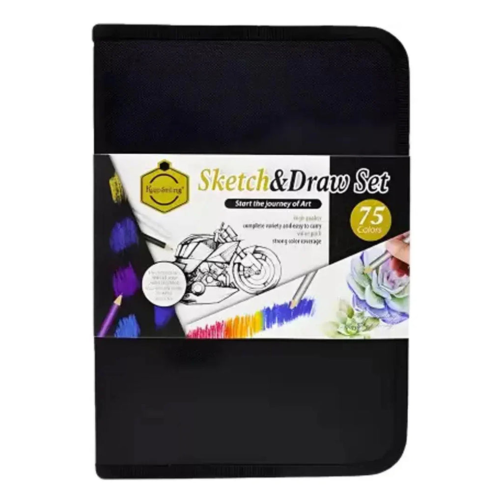 Keep Smiling 75 Pcs Professional Sketch & Drawing Set