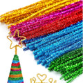 Pipe Cleaner Glitter Pack of 100 Pcs