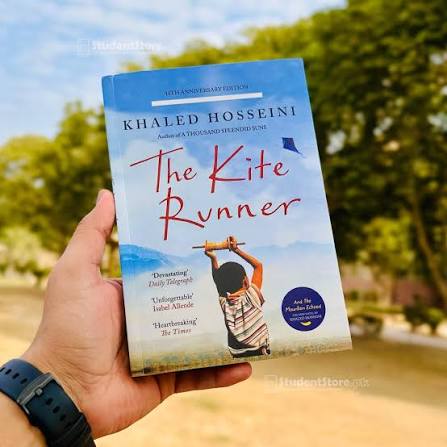 The Kite Runner book by Khaled Hosseini