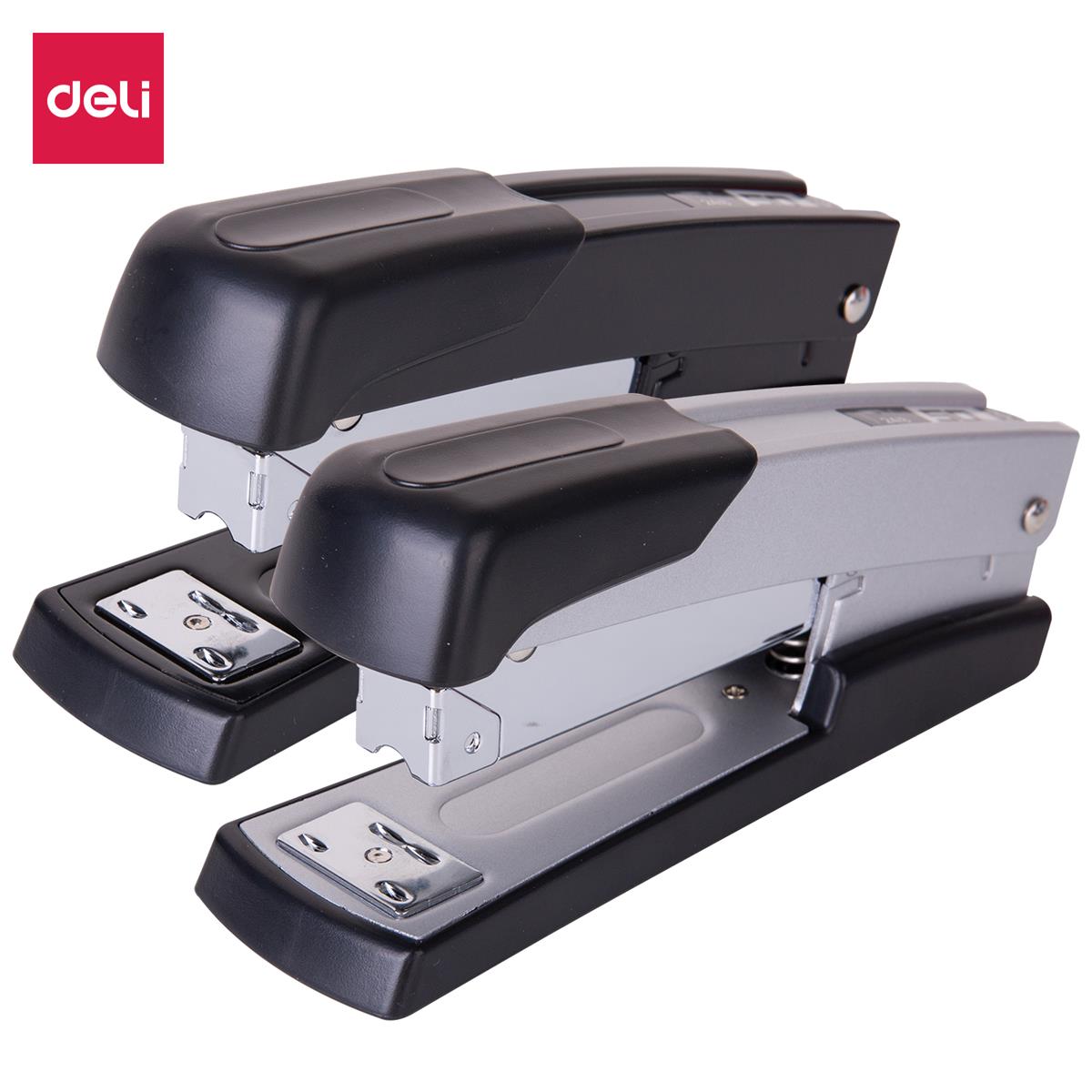Deli E0416 Front Loading Metal Stapler (50 Sheets, 24/6, 26/6, 24/8 & 26/8)