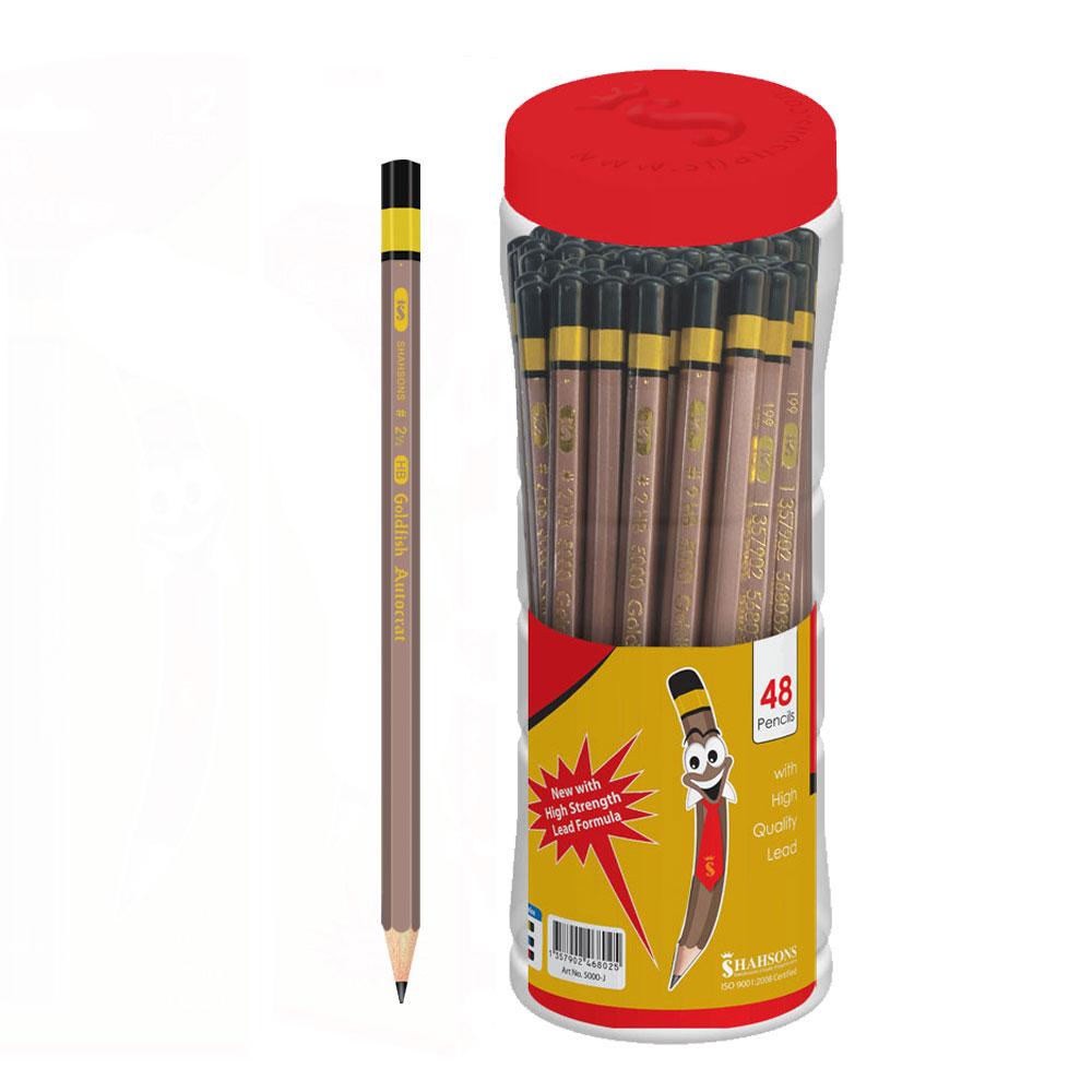 Goldfish Autocrat Pencil Jar - 48 Pcs - Golfish