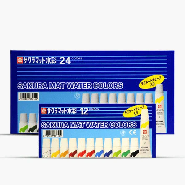 Sakura Mat Watercolor Paints 5ml Tube
