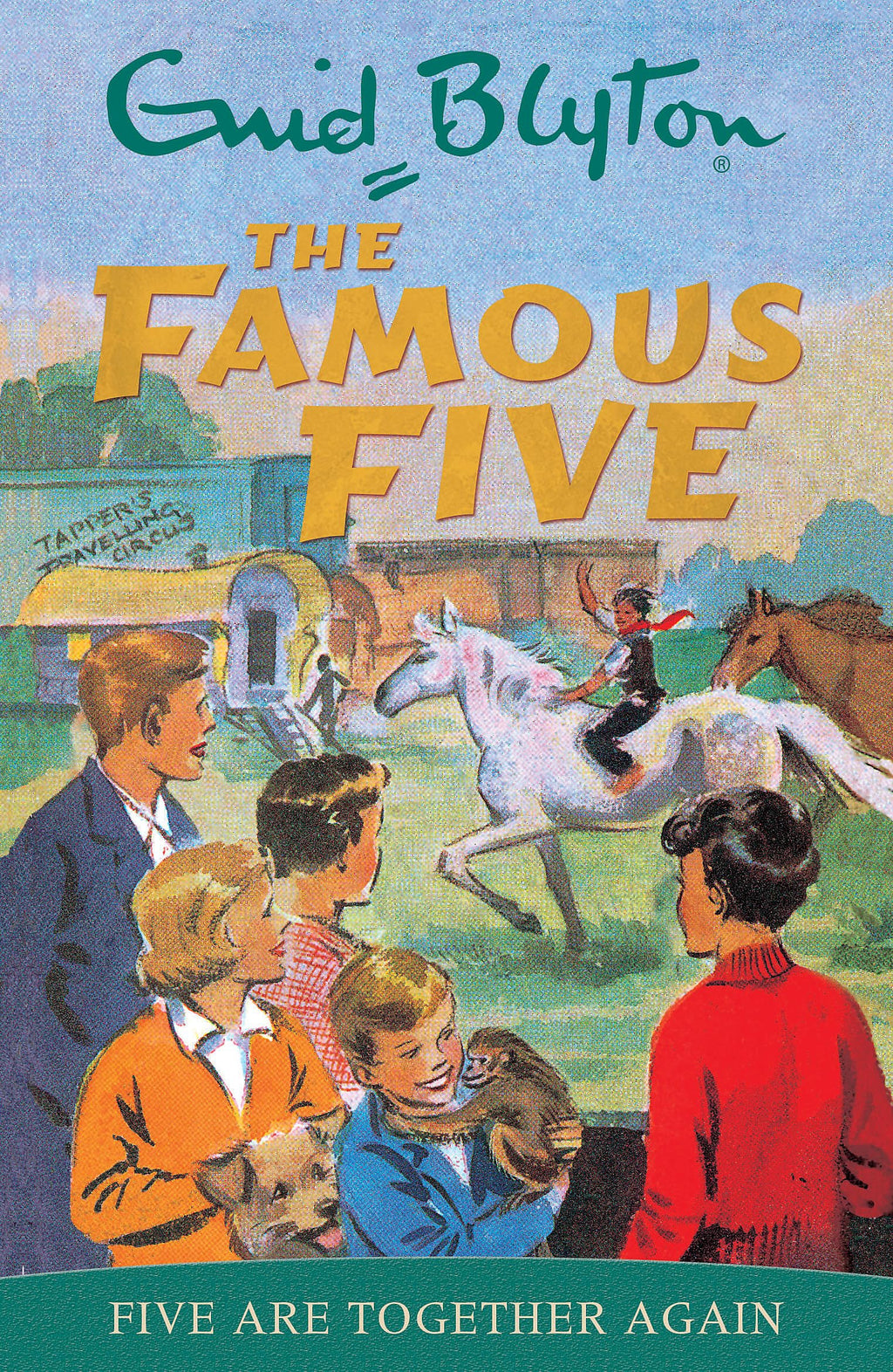 Five Are Together Again english Novel by Enid Blyton