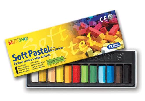 Mungyo Half Sticks Soft Pastels