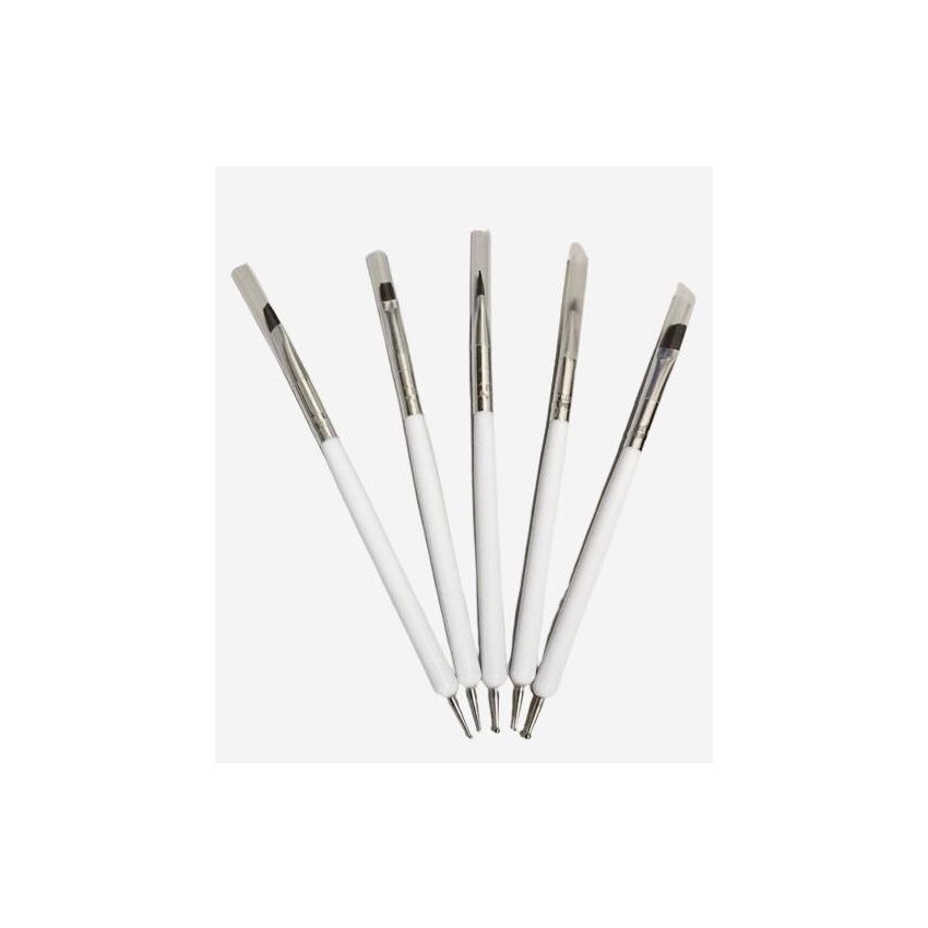 KEEP SMILLING Indentation Brush Set 5Pcs A6237