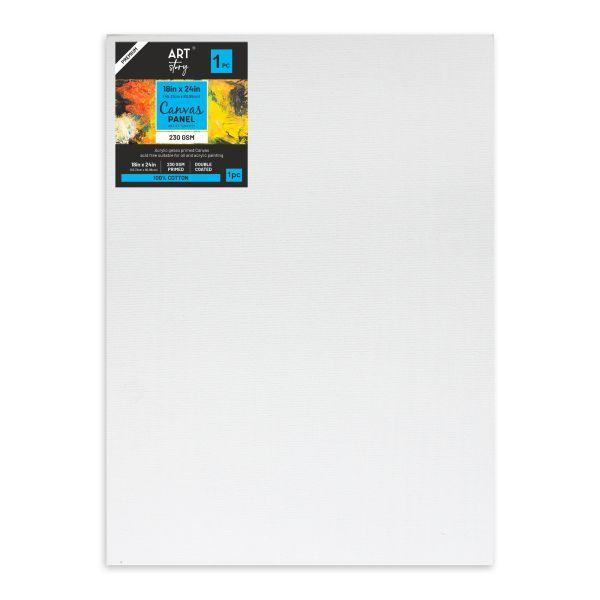 Blank Canvas Board – 18 × 24 Inch Pack of 5