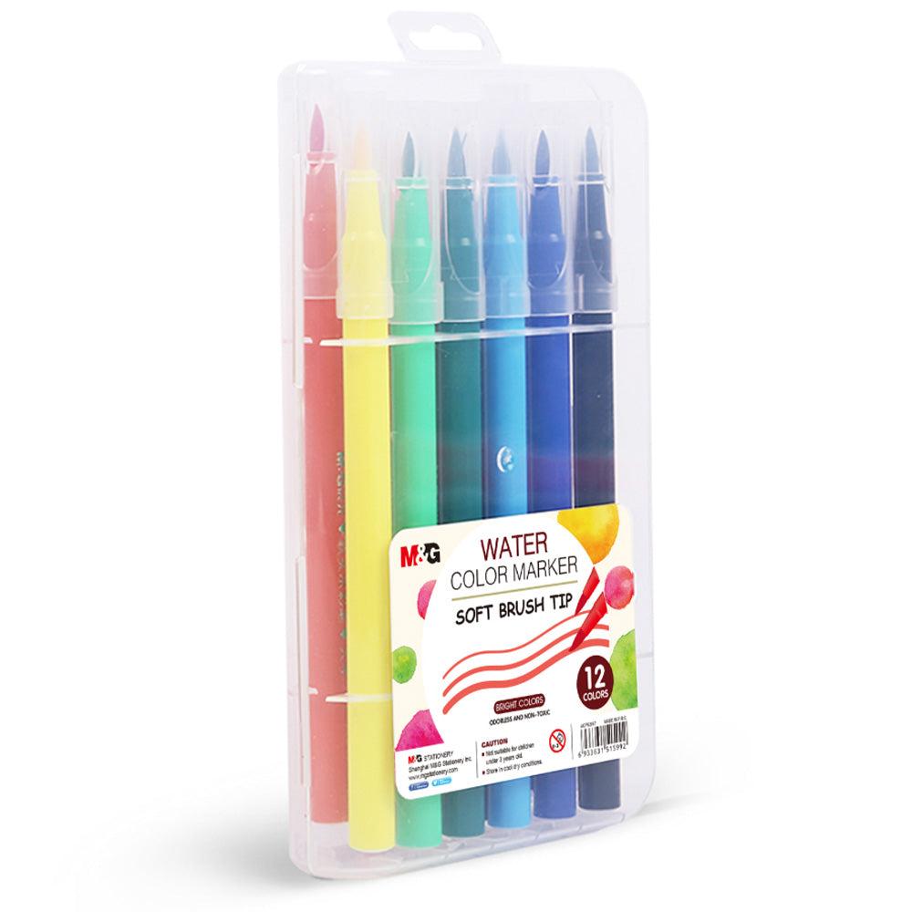 Water Color Markers – Soft Brush Tip (24 Colours)