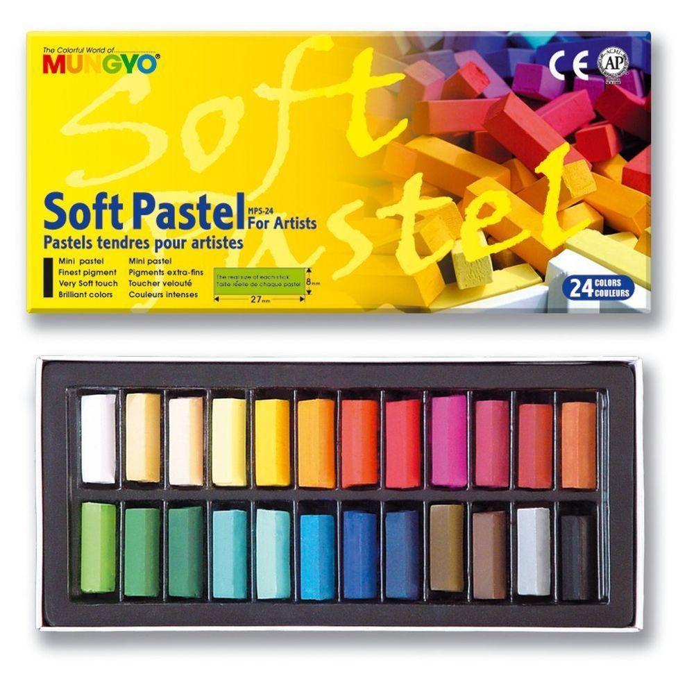 Mungyo Half Sticks Soft Pastels
